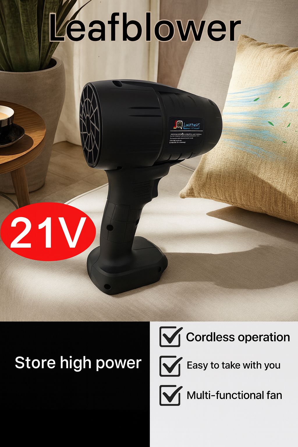 AeroForce™ |Unmatched blowing power in the palm of your hand