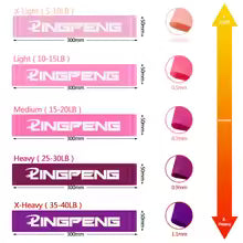 LINGPENG – Premium Stretching band 5 pcs