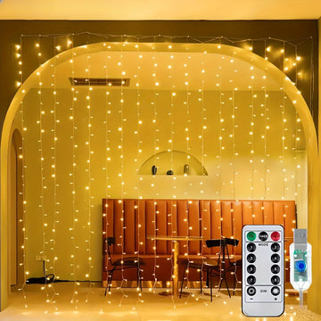 Remote Control USB Fairy Lights LED Curtain