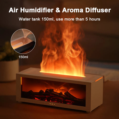 Black Friday Deal: Flame Aroma Humidifier with Remote Control