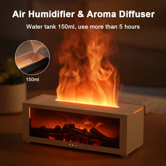 Black Friday Deal: Flame Aroma Humidifier with Remote Control