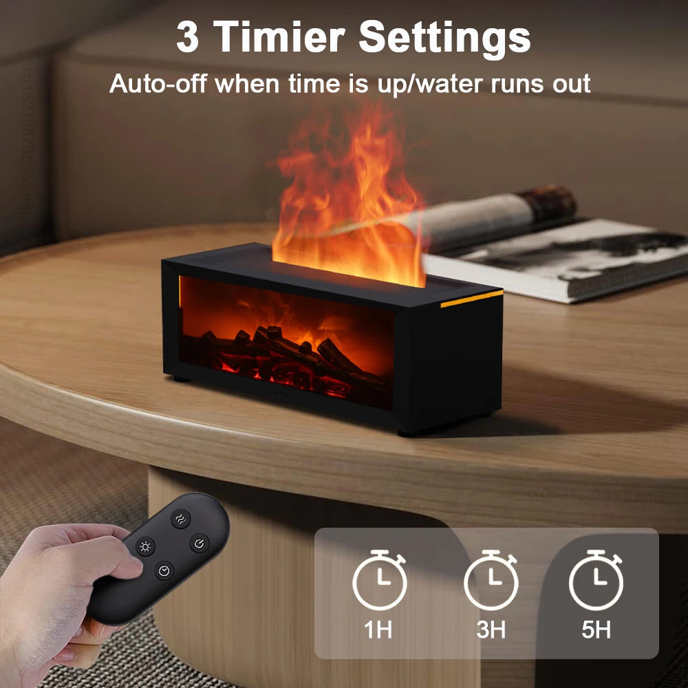 Black Friday Deal: Flame Aroma Humidifier with Remote Control